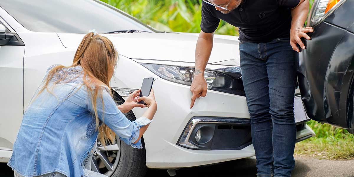 minor car accident​